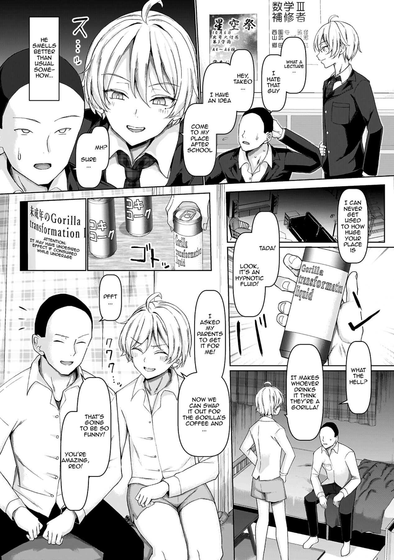 Hentai Manga Comic-My Best Friend's Transformation Into A Long-Titty Girl-Chapter 7-3